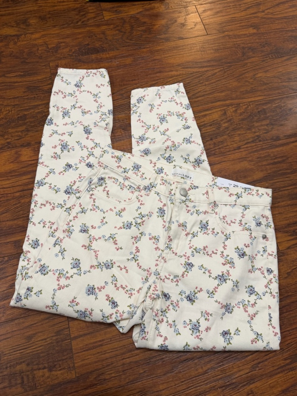 Loft floral jeans - Picture 4 of 6
